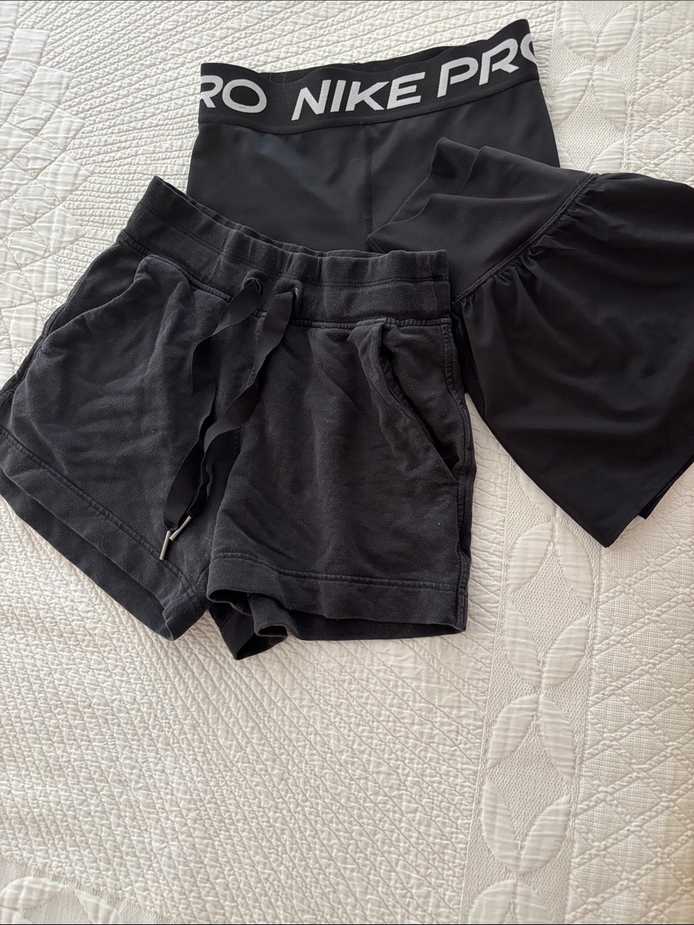 Nike, Athleta and Offline Women's Athletic  Trio shorts. Size XS